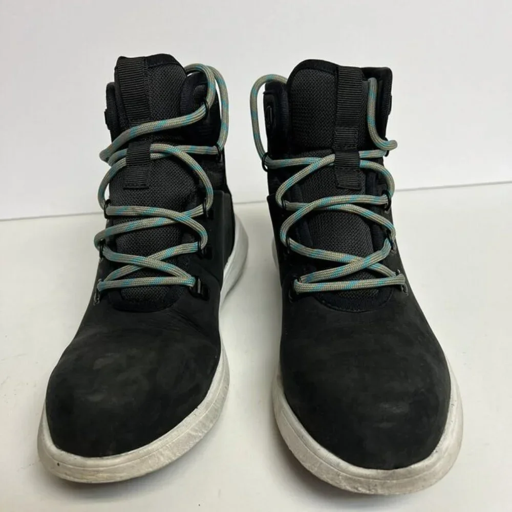Bogs Womens Cypress Lace Comp Toe Boot Black Size 6.5 M